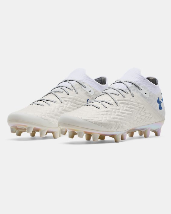 Unisex UA Clone Magnetico Pro FG Soccer Cleats in White image number 5